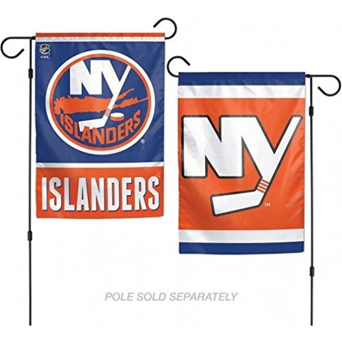 New York Islanders Flag 12x18 Garden Style 2 Sided