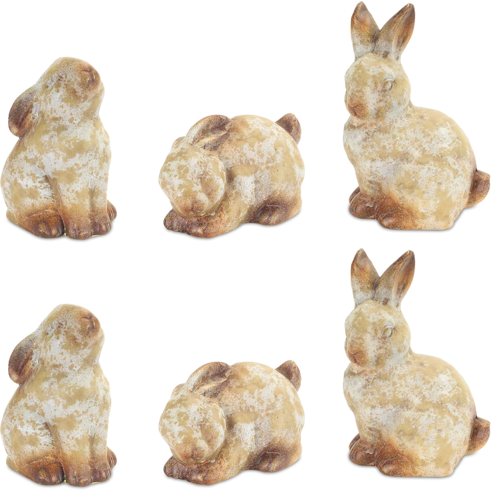 Terracotta Rabbit (Set of 6)