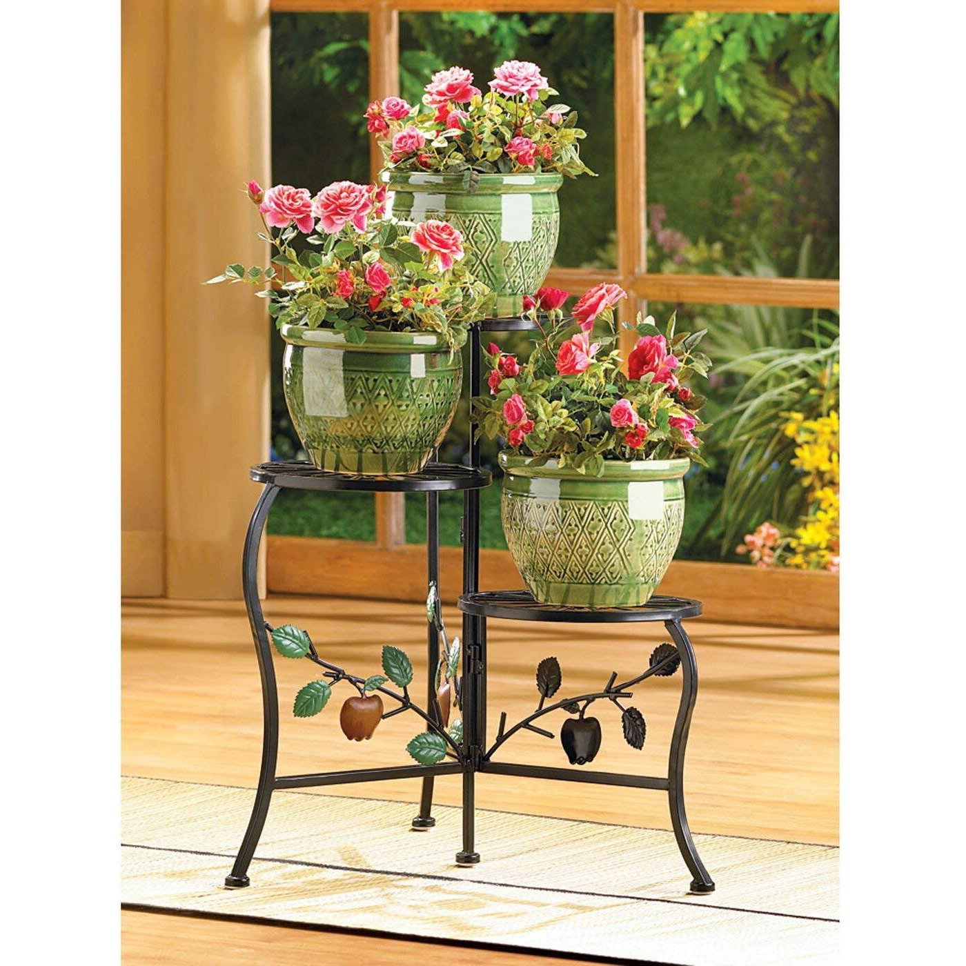 COUNTRY APPLE PLANT STAND