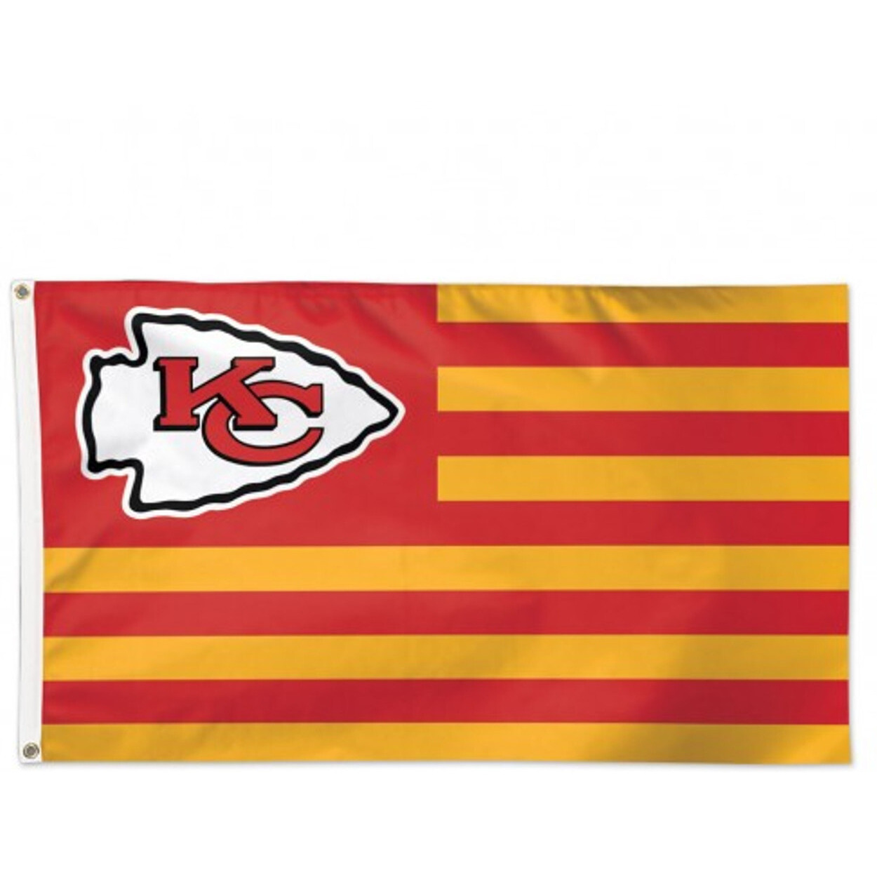 Kansas City Chiefs Flag 3x5 Deluxe Americana Design