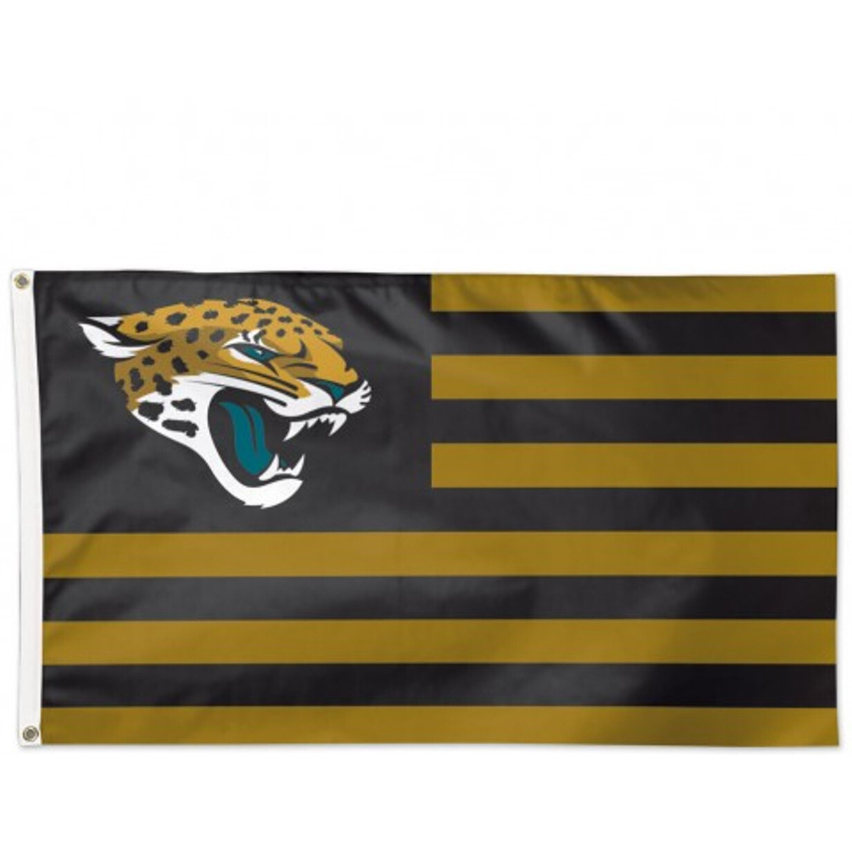 Jacksonville Jaguars Flag 3x5 Deluxe Americana Design