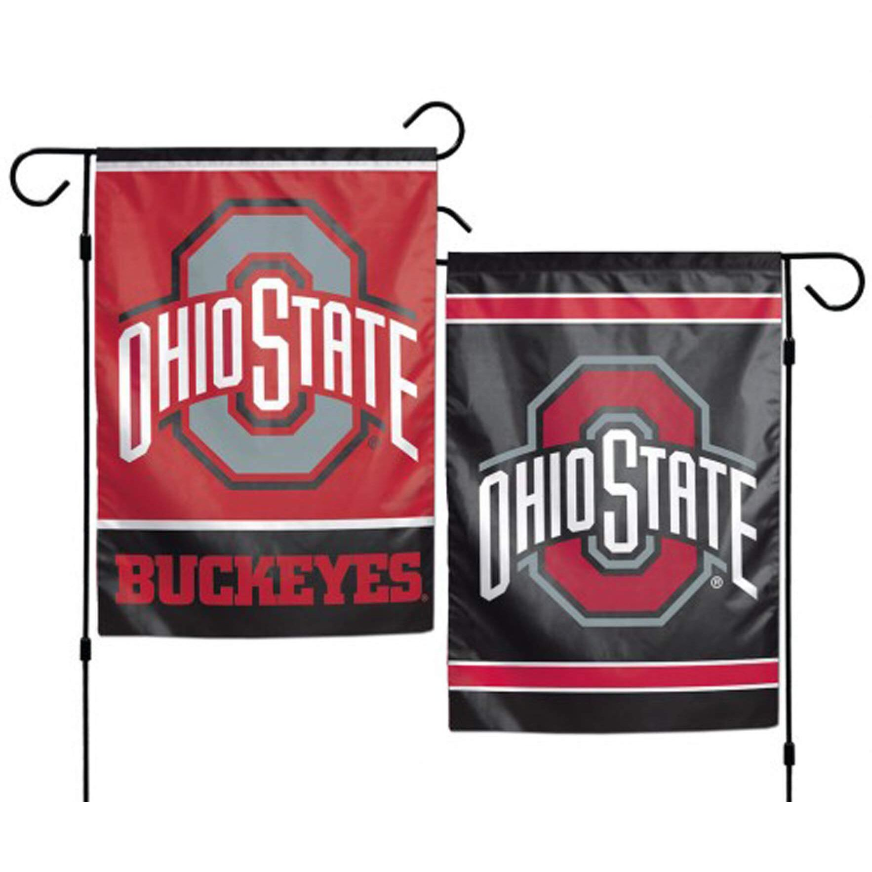 Ohio State Buckeyes Flag 12x18 Garden Style 2 Sided