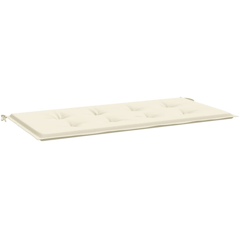 vidaXL Garden Bench Cushion Cream 47.2&quotx19.7&quotx1.2"