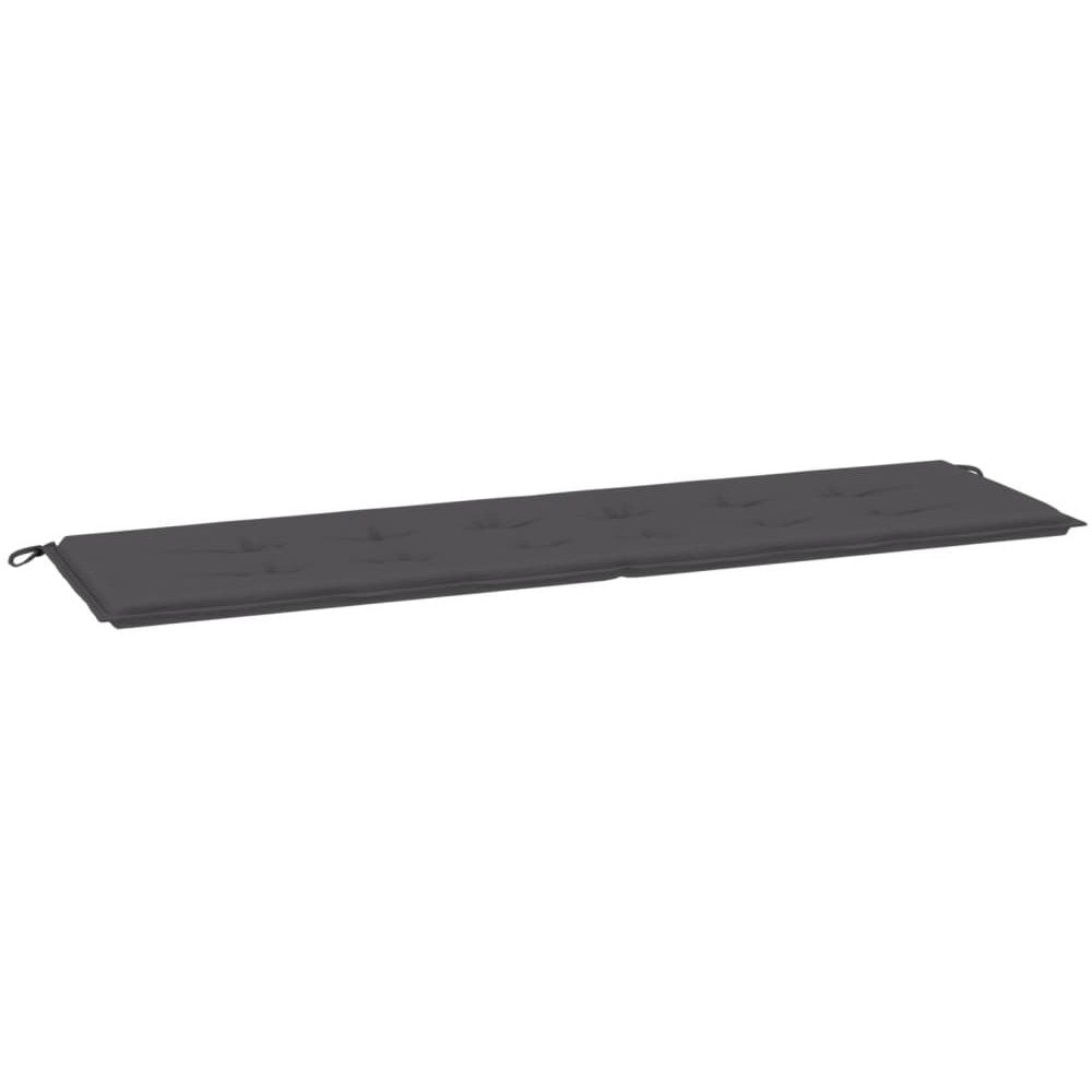 vidaXL Garden Bench Cushion Anthracite 70.9&quotx19.7&quotx1.2"
