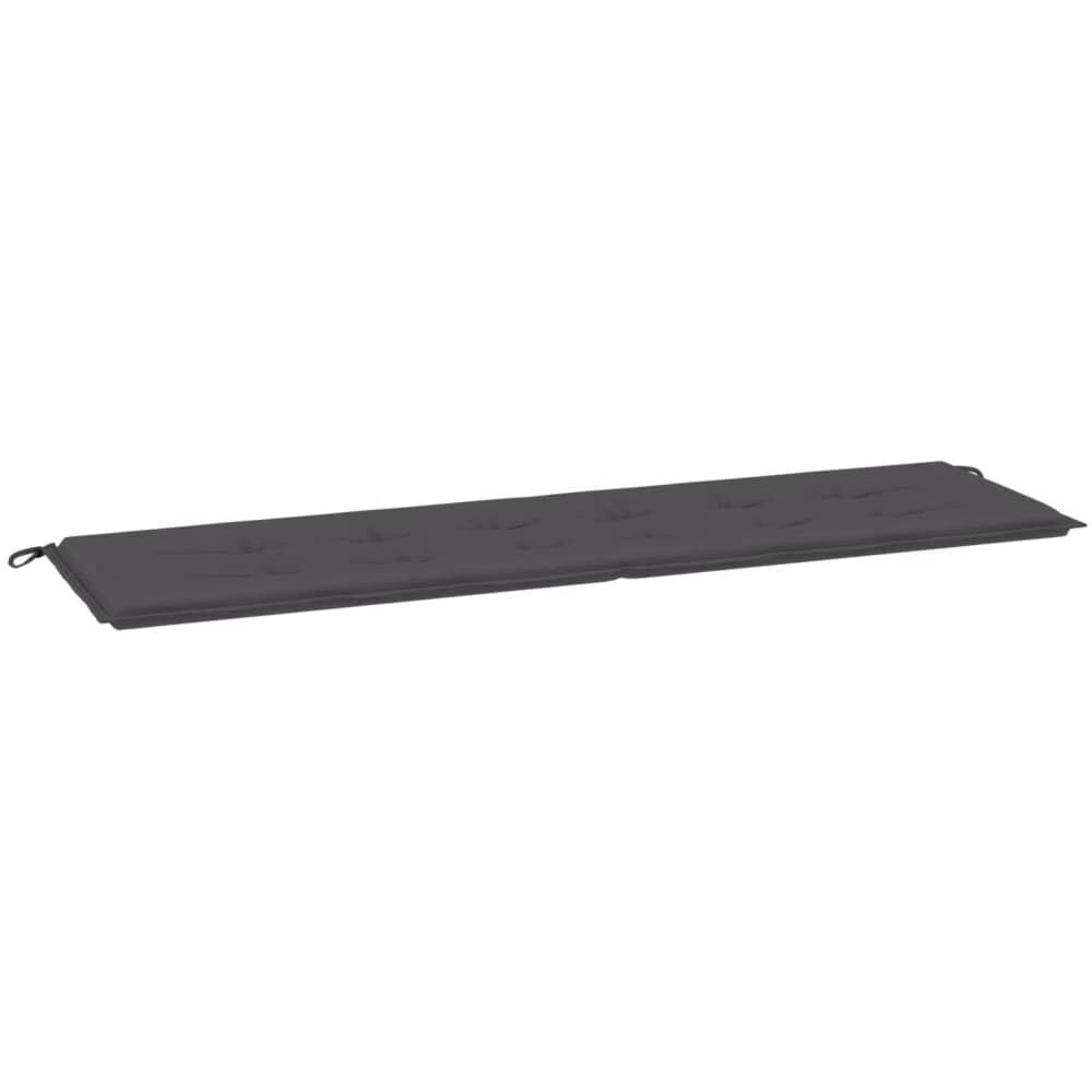 vidaXL Garden Bench Cushion Anthracite 70.9&quotx19.7&quotx1.2"