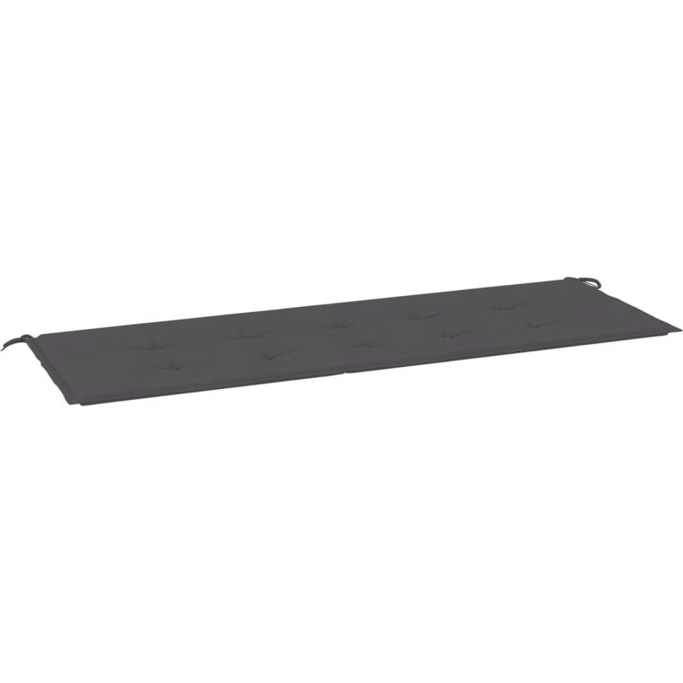 vidaXL Garden Bench Cushion Anthracite 59.1&quotx19.7&quotx1.2"