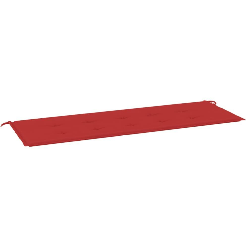 vidaXL Garden Bench Cushion Red 59.1&quotx19.7&quotx1.2"