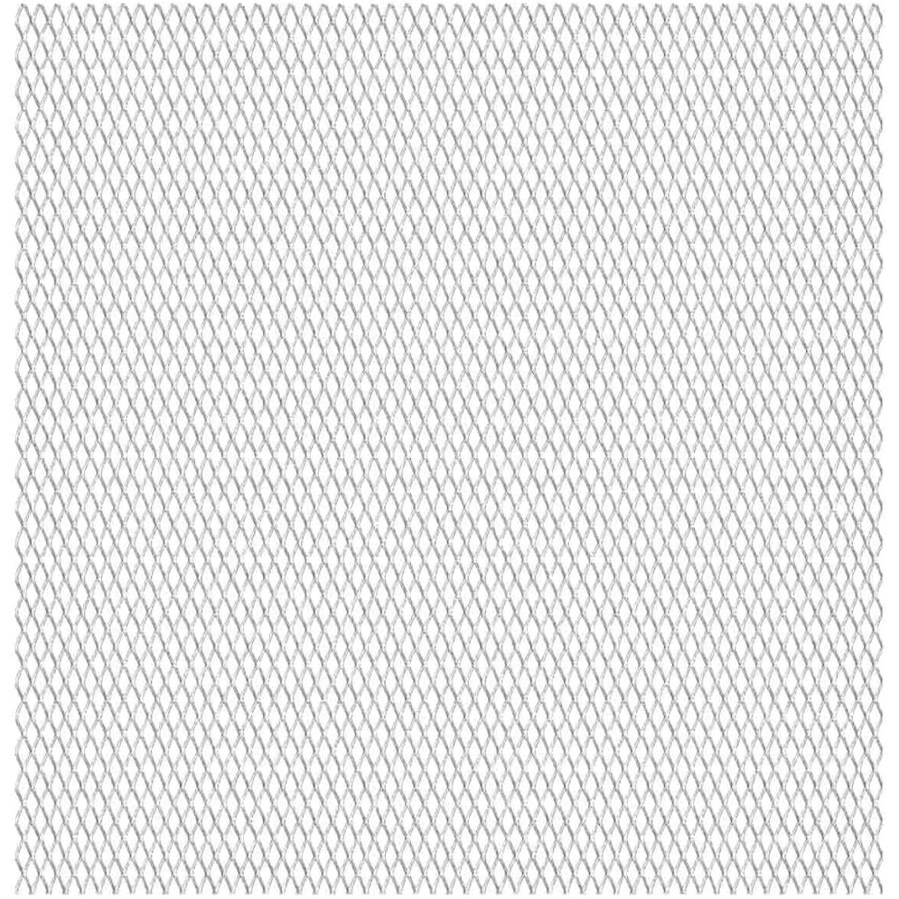 vidaXL Garden Wire Fence Stainless Steel 19.7&quotx19.7" 0.8&quotx0.4&quotx0.1"