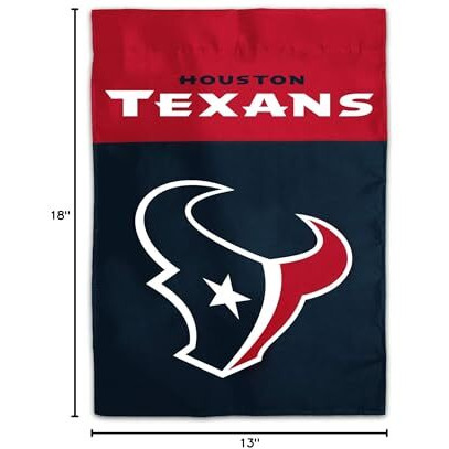 Houston Texans Flag 13x18 Home CO