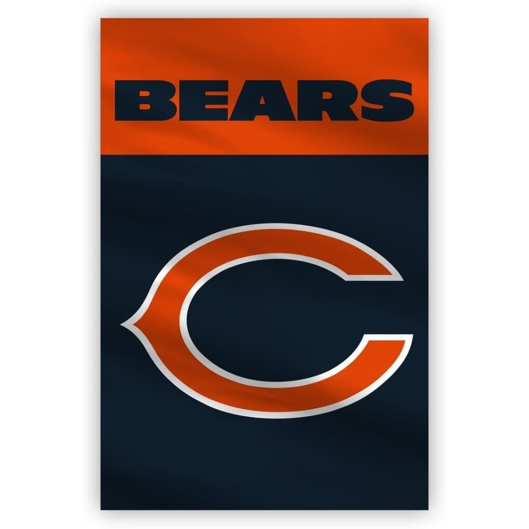 Chicago Bears Flag 13x18 Home CO