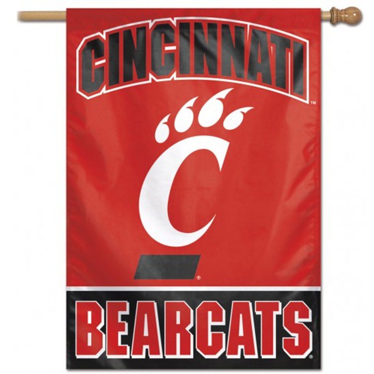 Cincinnati Bearcats Banner 28x40 Vertical - Special Order
