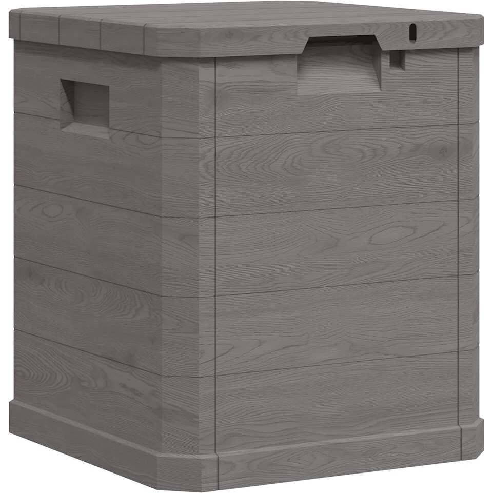 vidaXL Patio Storage Box 23.8 gal Brown
