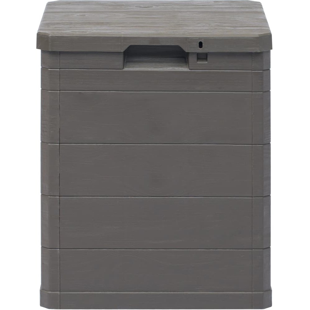 vidaXL Patio Storage Box 23.8 gal Brown