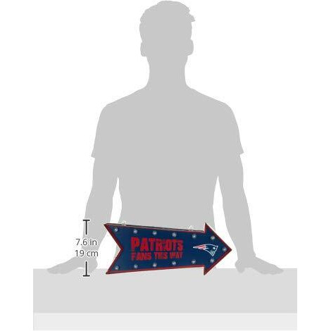 New England Patriots Sign Running Light Marquee