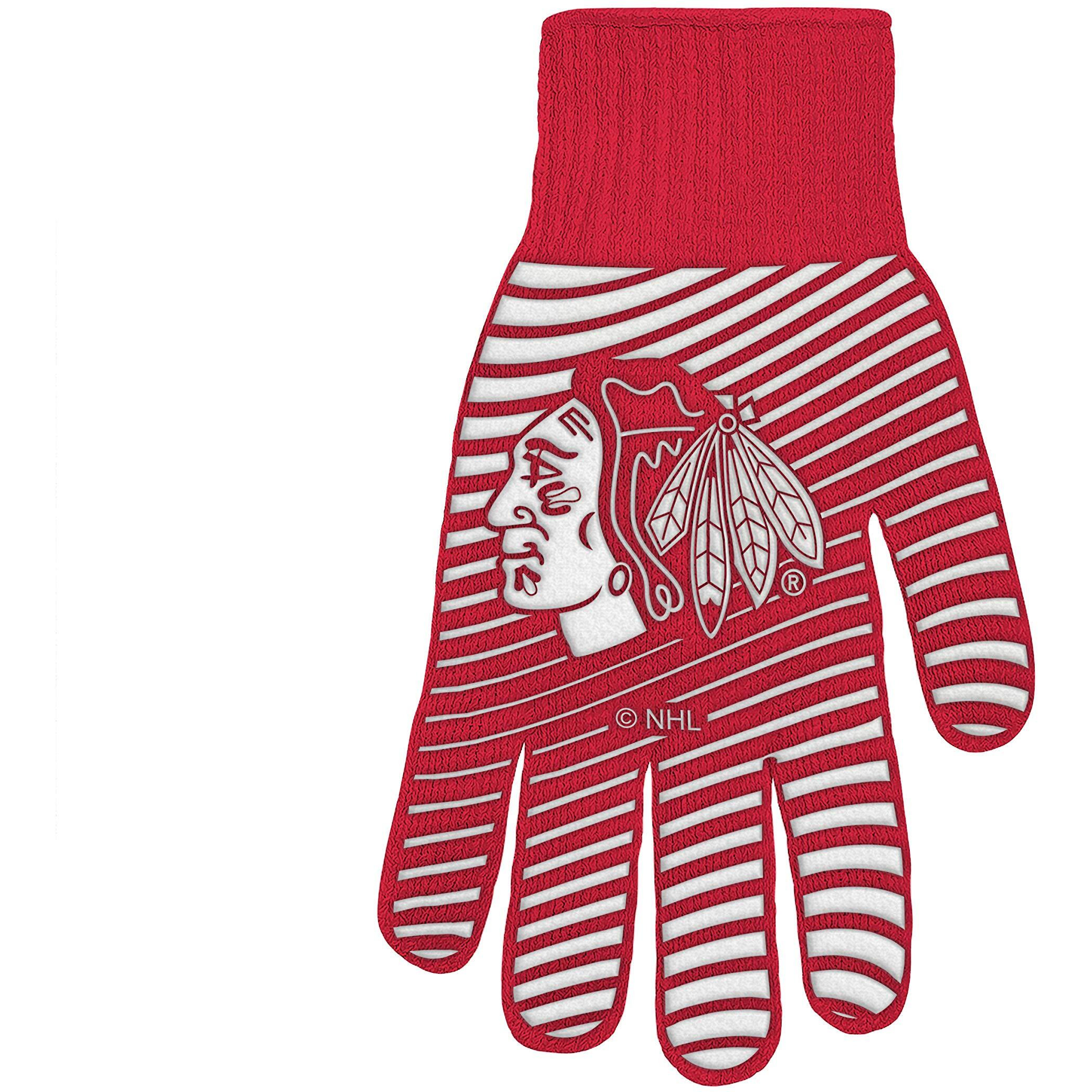 Chicago Blackhawks Glove BBQ Style