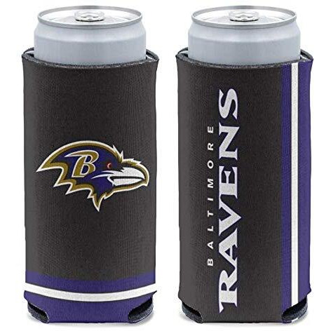 Baltimore Ravens Can Cooler Slim Can Design