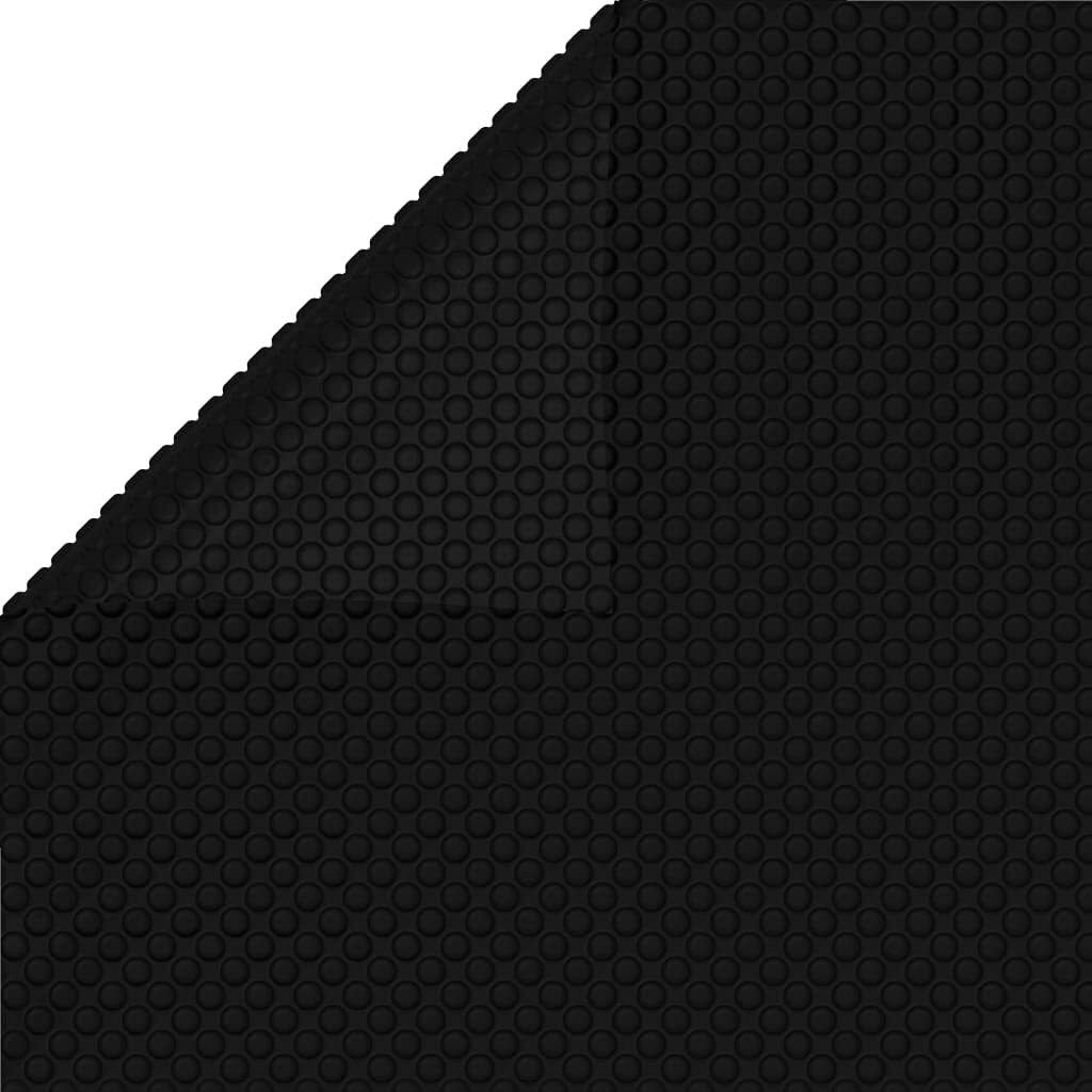 vidaXL Pool Cover Black 157.5&quotx78.7" PE