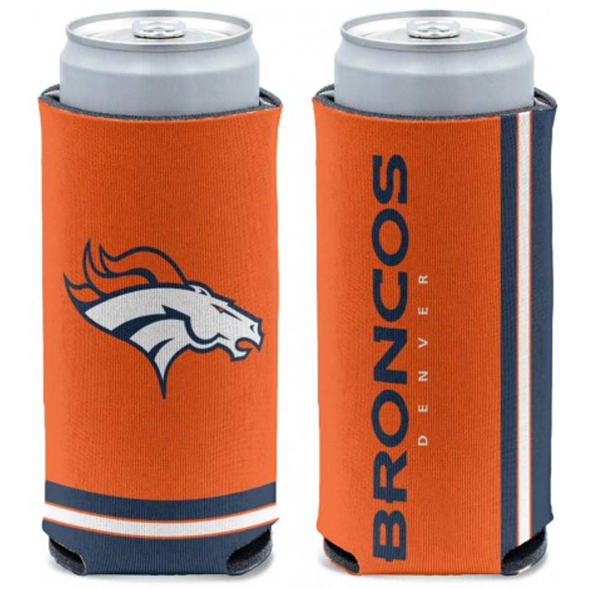 Denver Broncos Can Cooler Slim Can Design