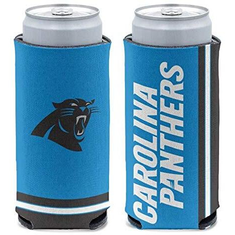 Carolina Panthers Can Cooler Slim Can Design