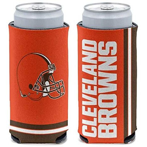 Cleveland Browns Can Cooler Slim Can Design