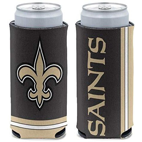New Orleans Saints Can Cooler Slim Can Design