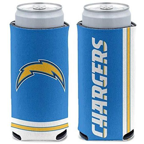 Los Angeles Chargers Can Cooler Slim Can Design