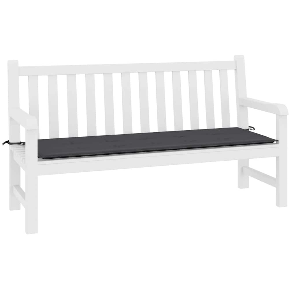 vidaXL Garden Bench Cushion Anthracite 78.7&quotx19.7&quotx1.2"