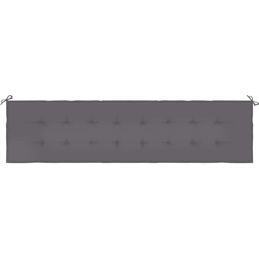 vidaXL Garden Bench Cushion Anthracite 78.7&quotx19.7&quotx1.2"