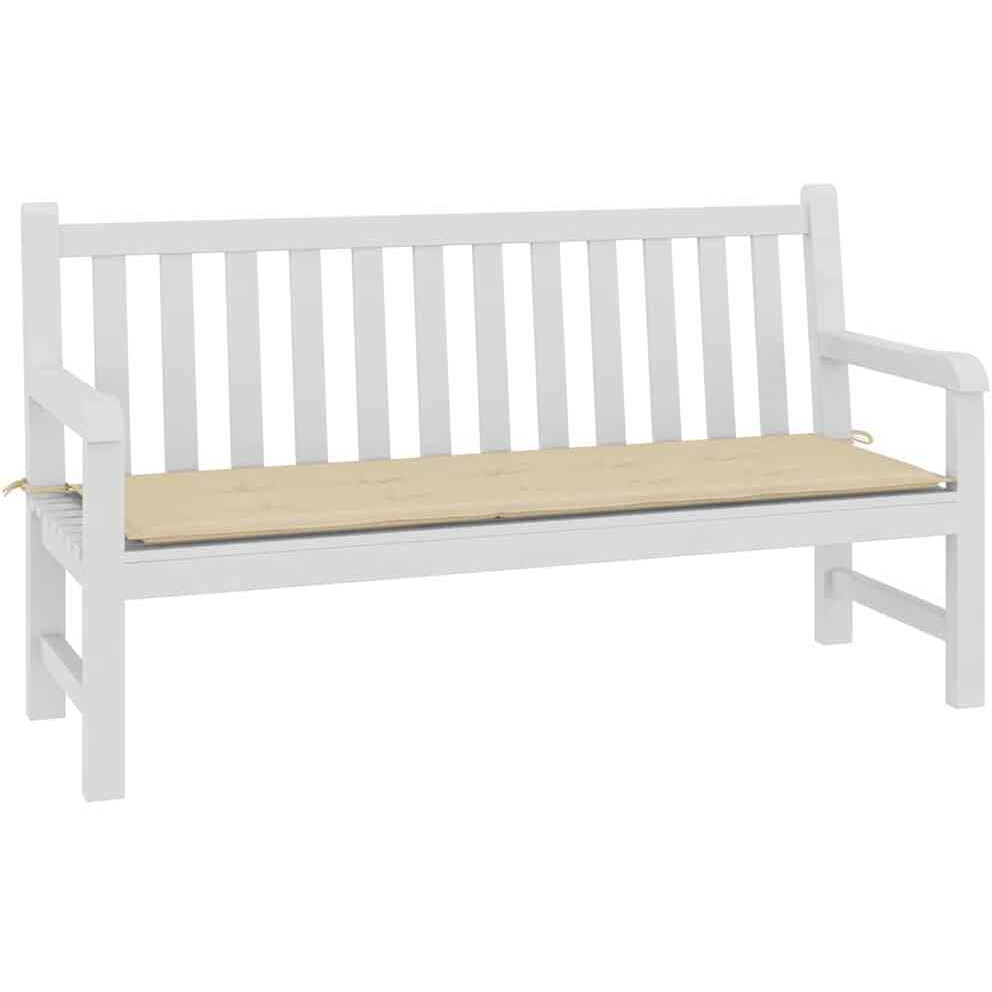 vidaXL Garden Bench Cushion Beige 59.1&quotx19.7&quotx1.2"