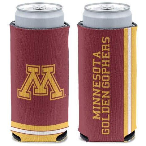 Minnesota Golden Gophers Can Cooler Slim Can Design