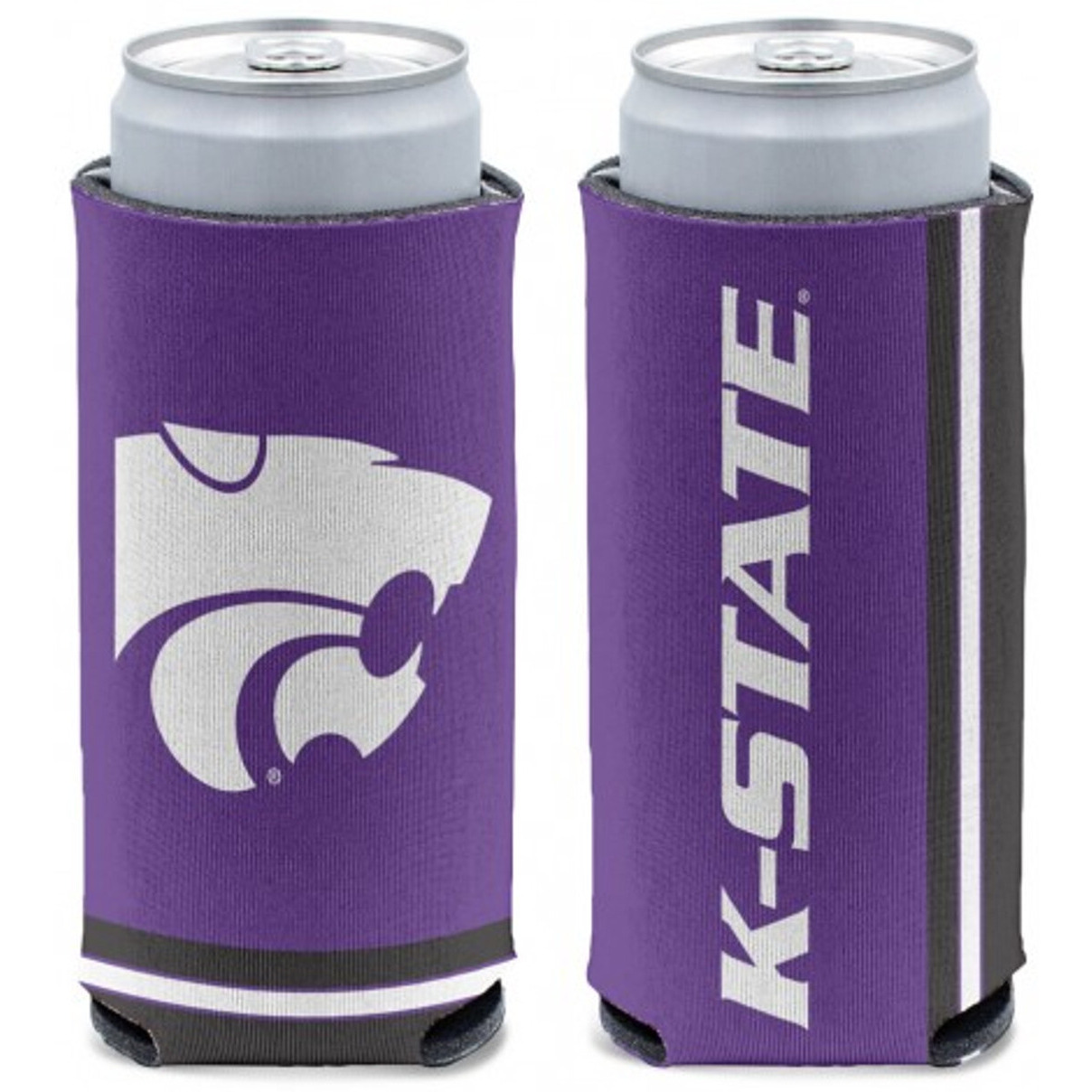 Kansas State Wildcats Can Cooler Slim Can Design