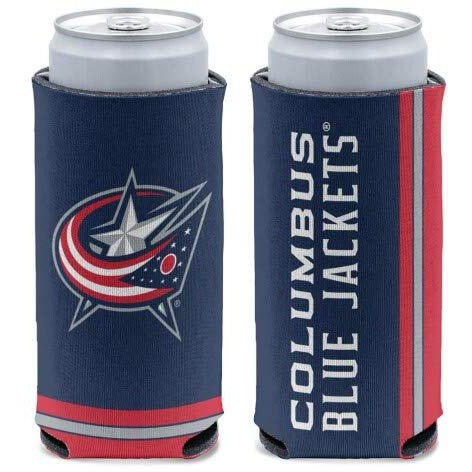 Columbus Blue Jackets Can Cooler Slim Can Design