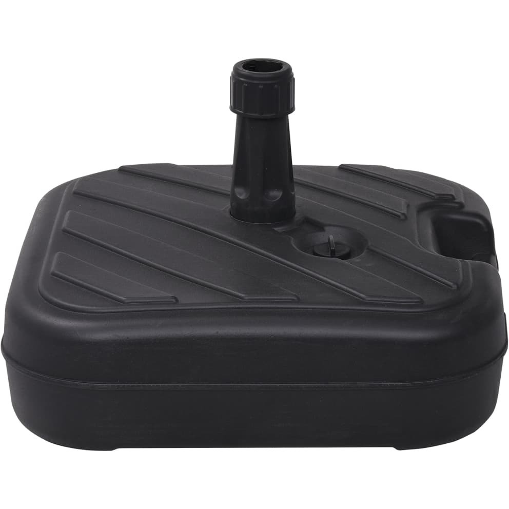 vidaXL Umbrella Base Sand/Water Filled 6.3 gal Black