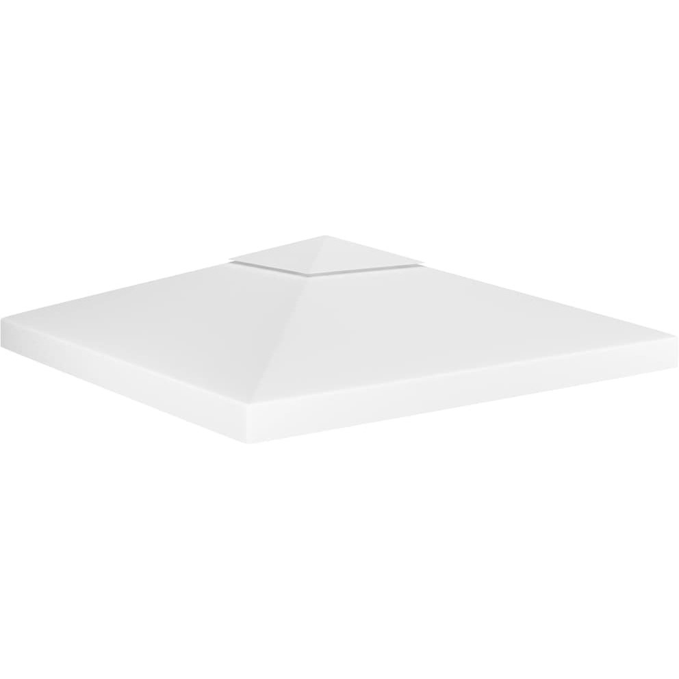 vidaXL 2-Tier Gazebo Top Cover 1 oz/ft 9.8'x9.8' White