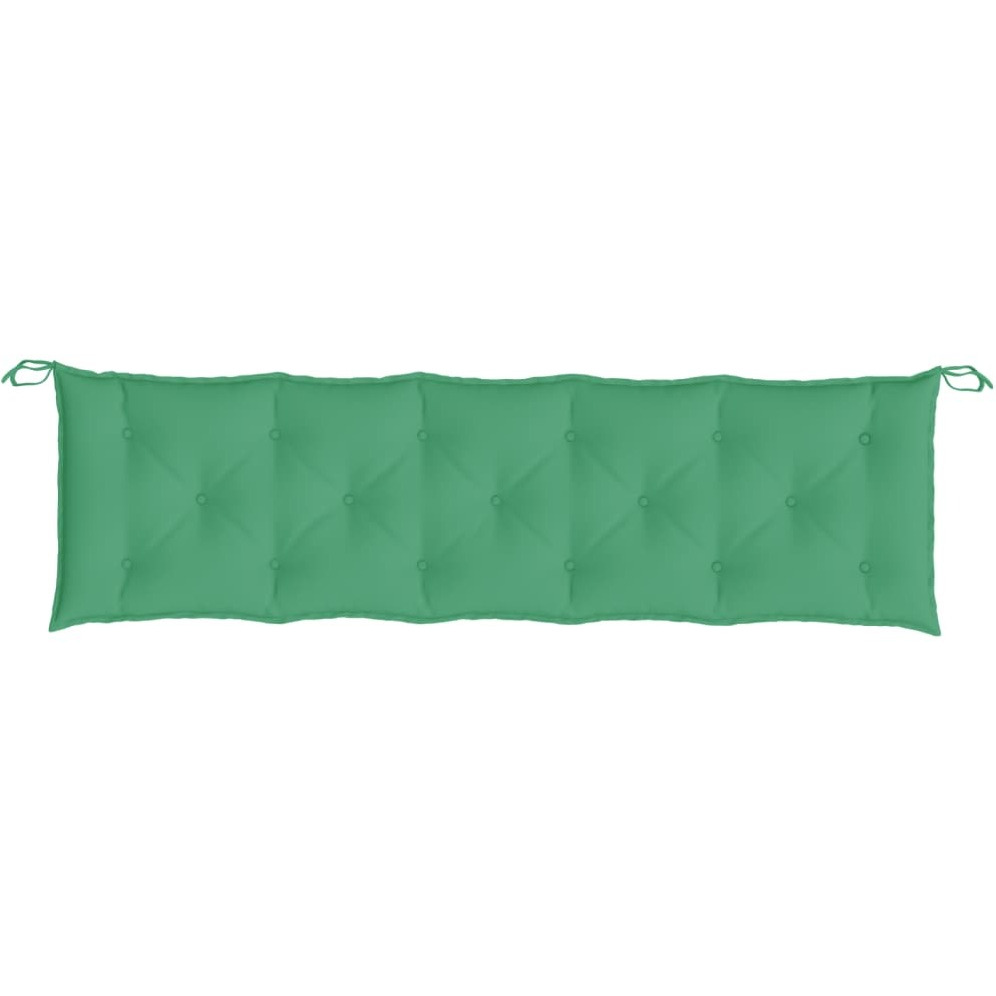 vidaXL Garden Bench Cushion Green 70.9&quotx19.7&quotx2.8" Fabric
