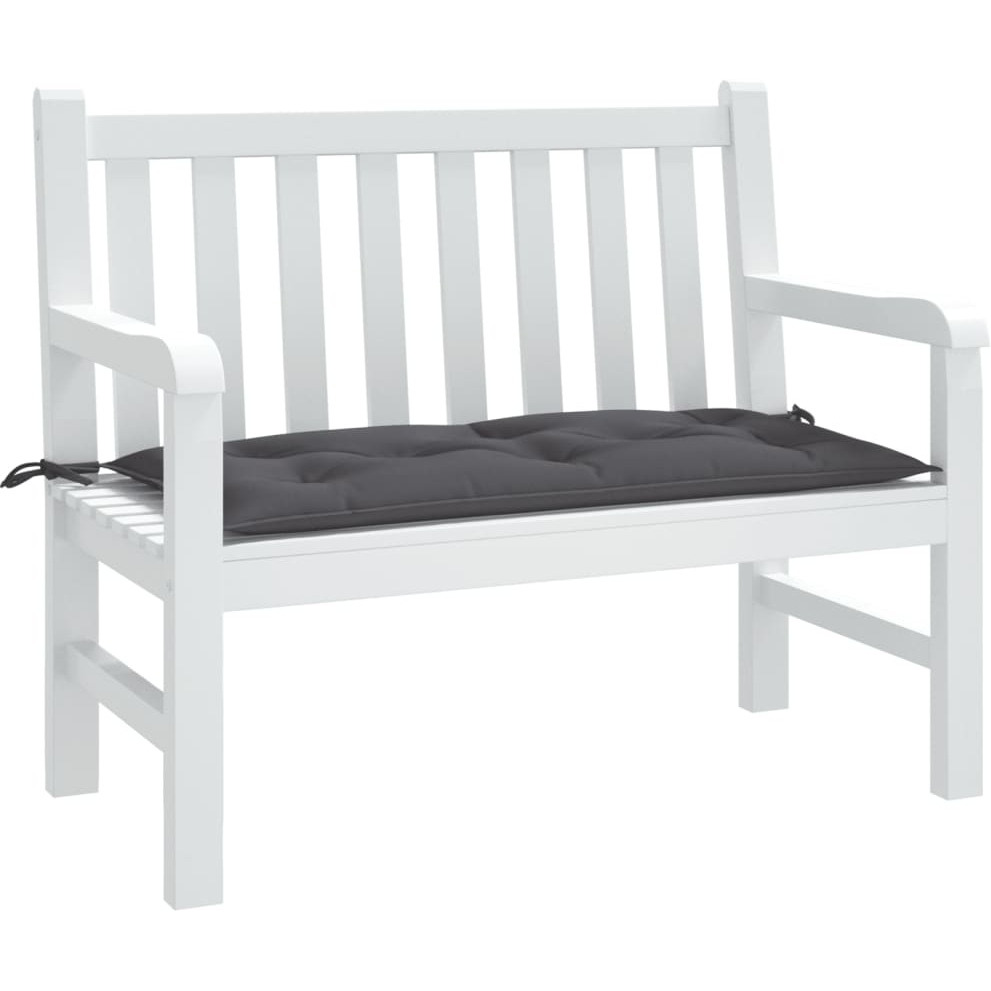vidaXL Garden Bench Cushion Anthracite 39.4&quotx19.7&quotx2.8" Fabric