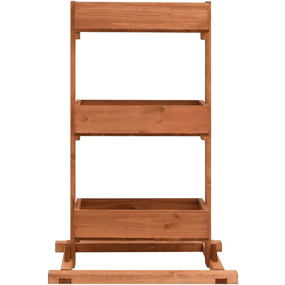 vidaXL Planter 20.5&quotx11.8&quotx30.7" Firwood