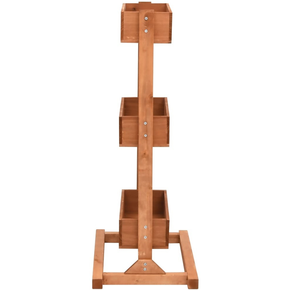 vidaXL Planter 20.5&quotx11.8&quotx30.7" Firwood