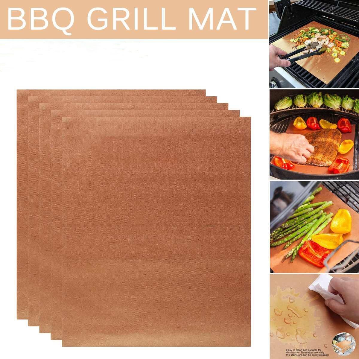 Copper Grill and Baking Mats - 5 Pack(D0102HXM3ZT.)