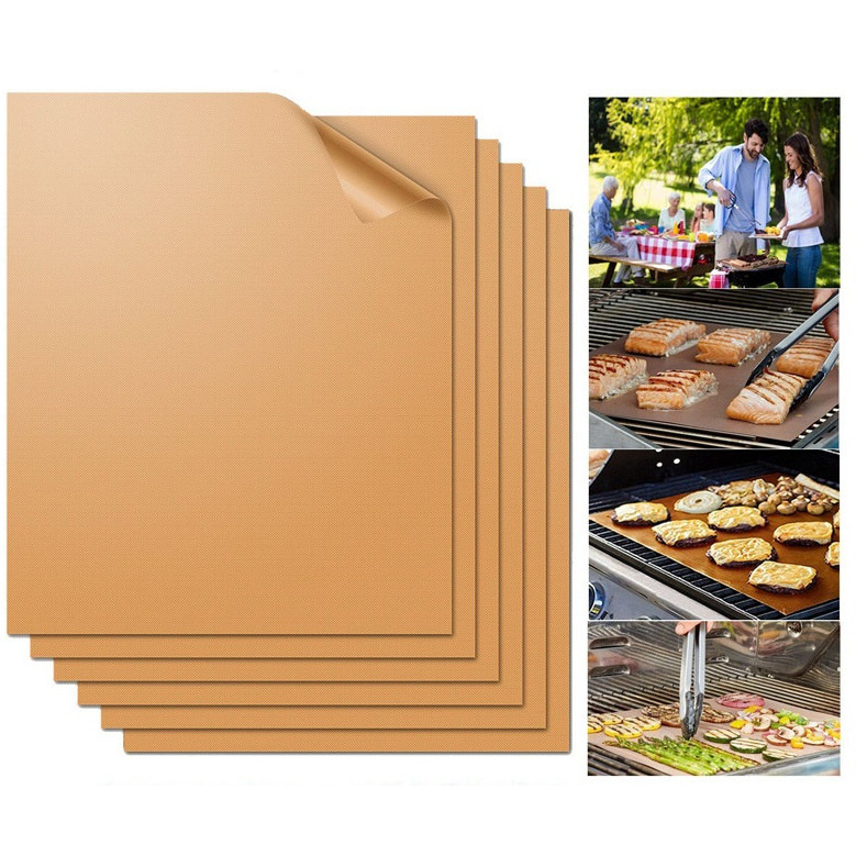 Copper Grill and Baking Mats - 5 Pack(D0102HXM3ZT.)