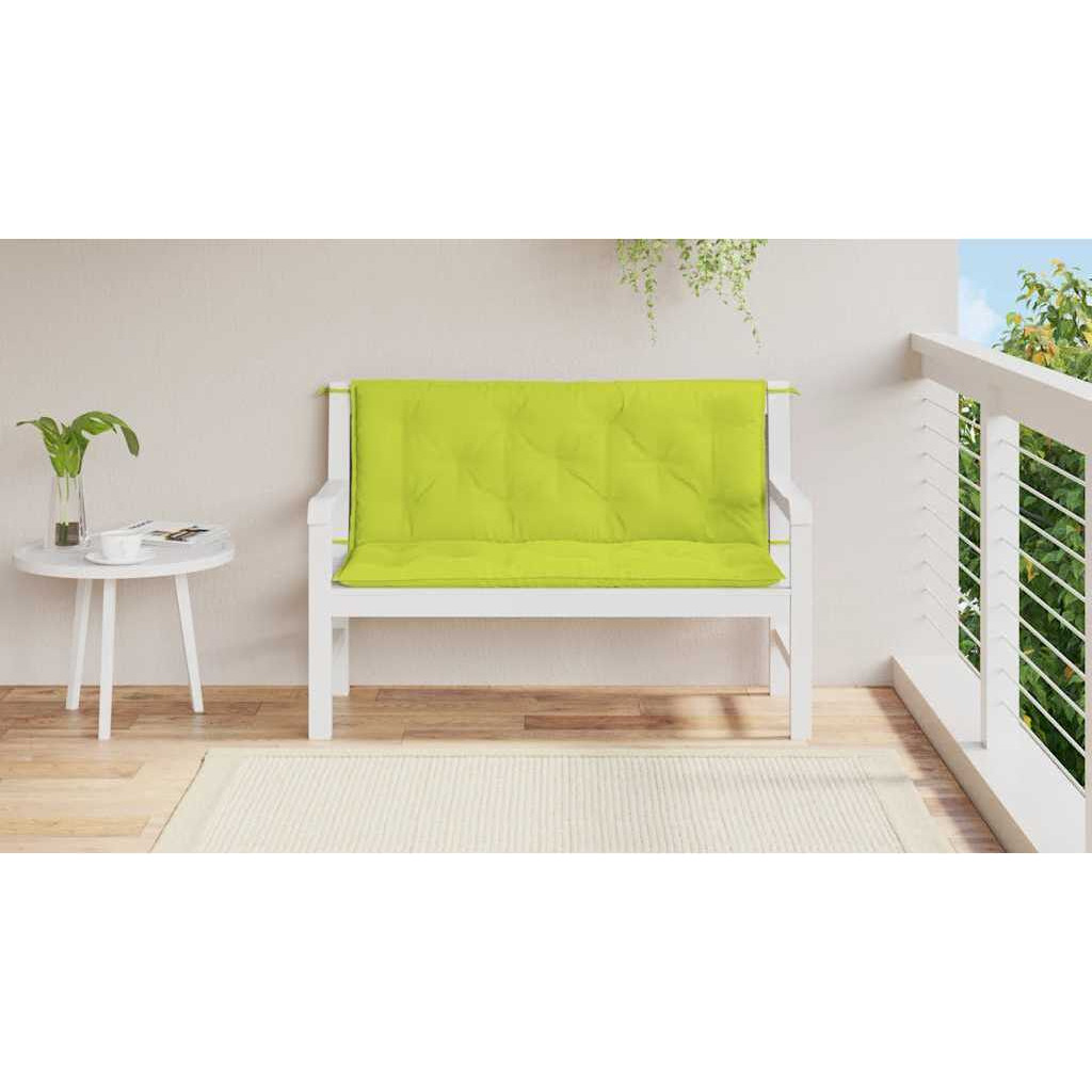 vidaXL Cushion for Swing Chair Bright Green 47.2" Fabric