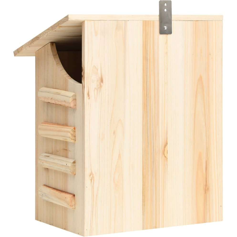 vidaXL Bat House Solid Firwood 11.8&quotx7.9&quotx15"