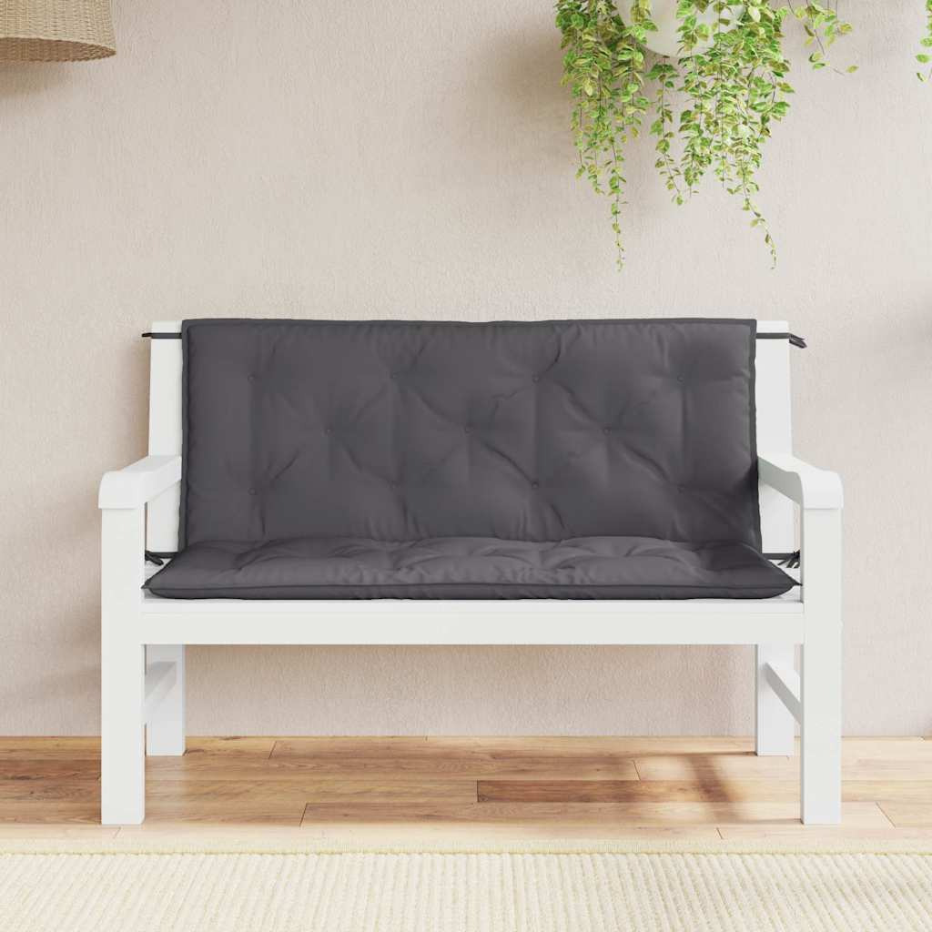 vidaXL Cushion for Swing Chair Anthracite 47.2" Fabric