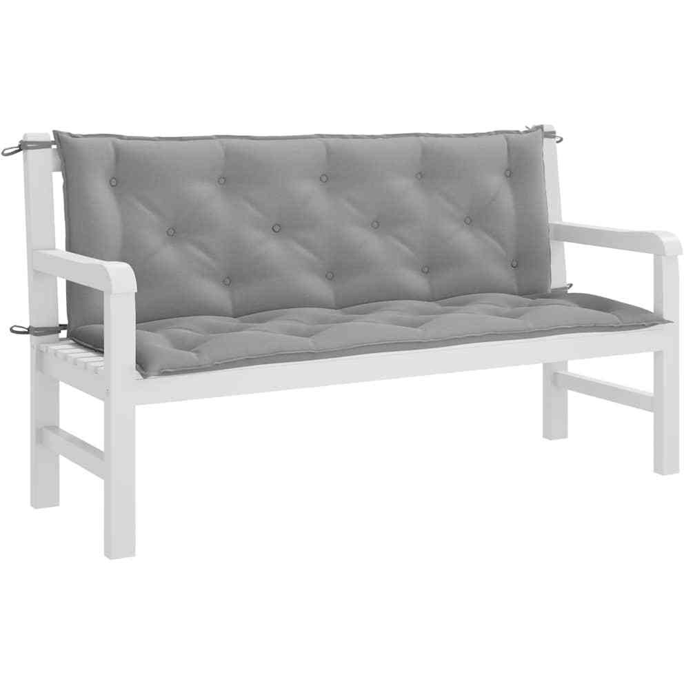 vidaXL Cushion for Swing Chair Gray 59.1" Fabric