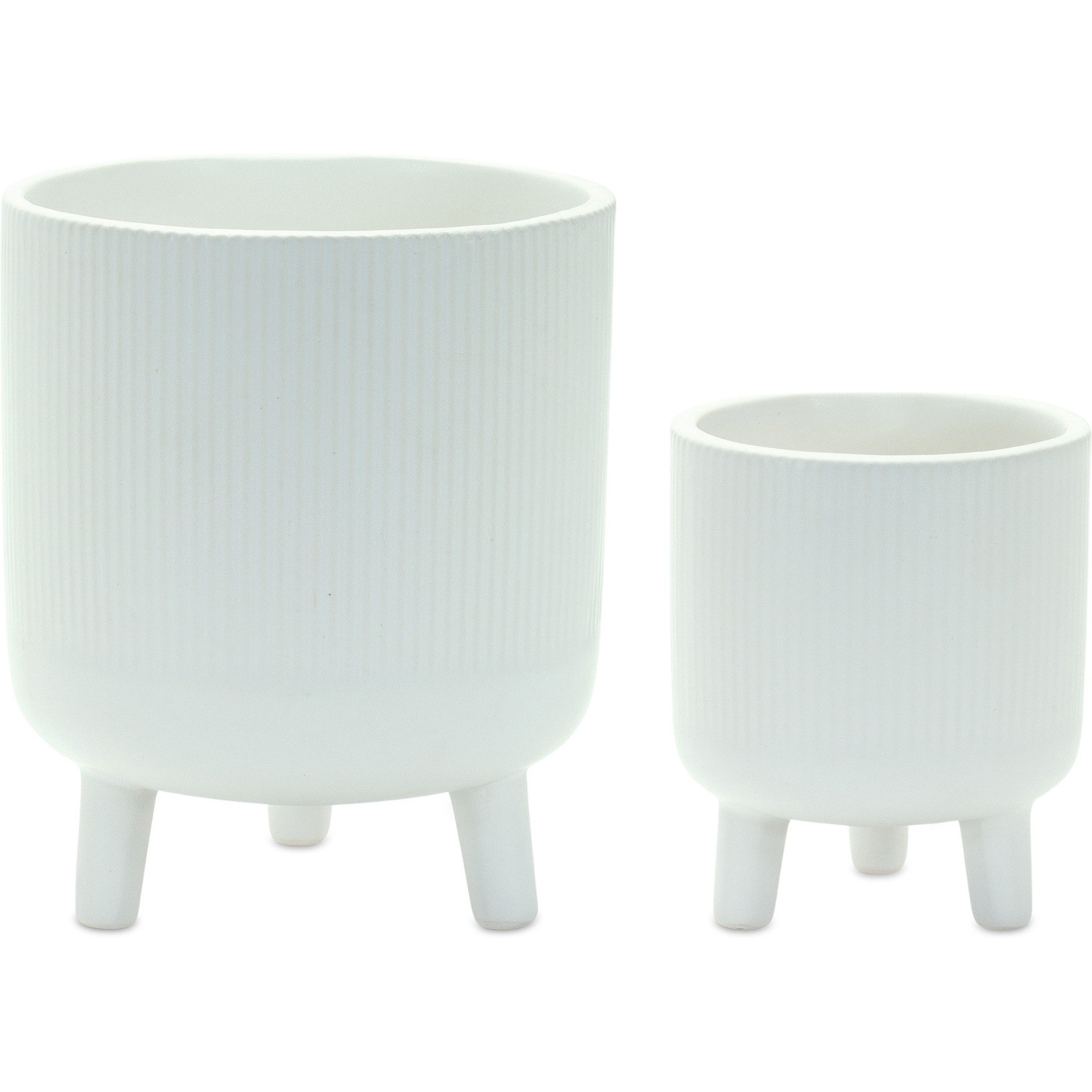 Decorative Pot w/Legs (Set of 2)
