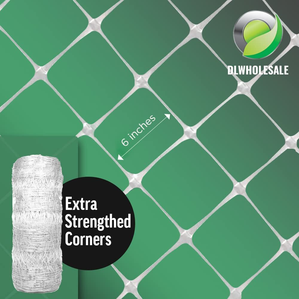 4' x 100' (WHITE) VineLine Pla