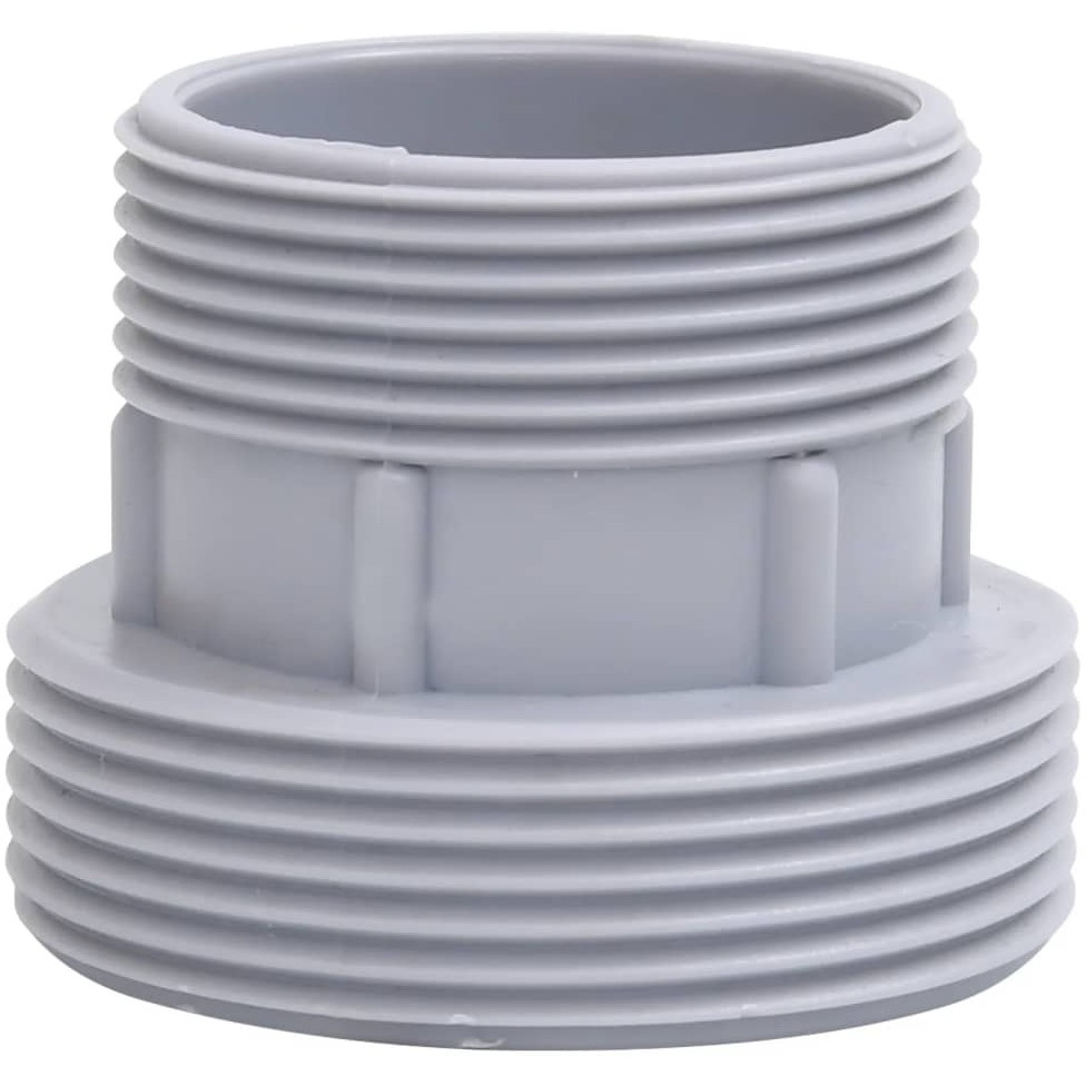 vidaXL 2 Piece Pool Hose Connectors Plastic