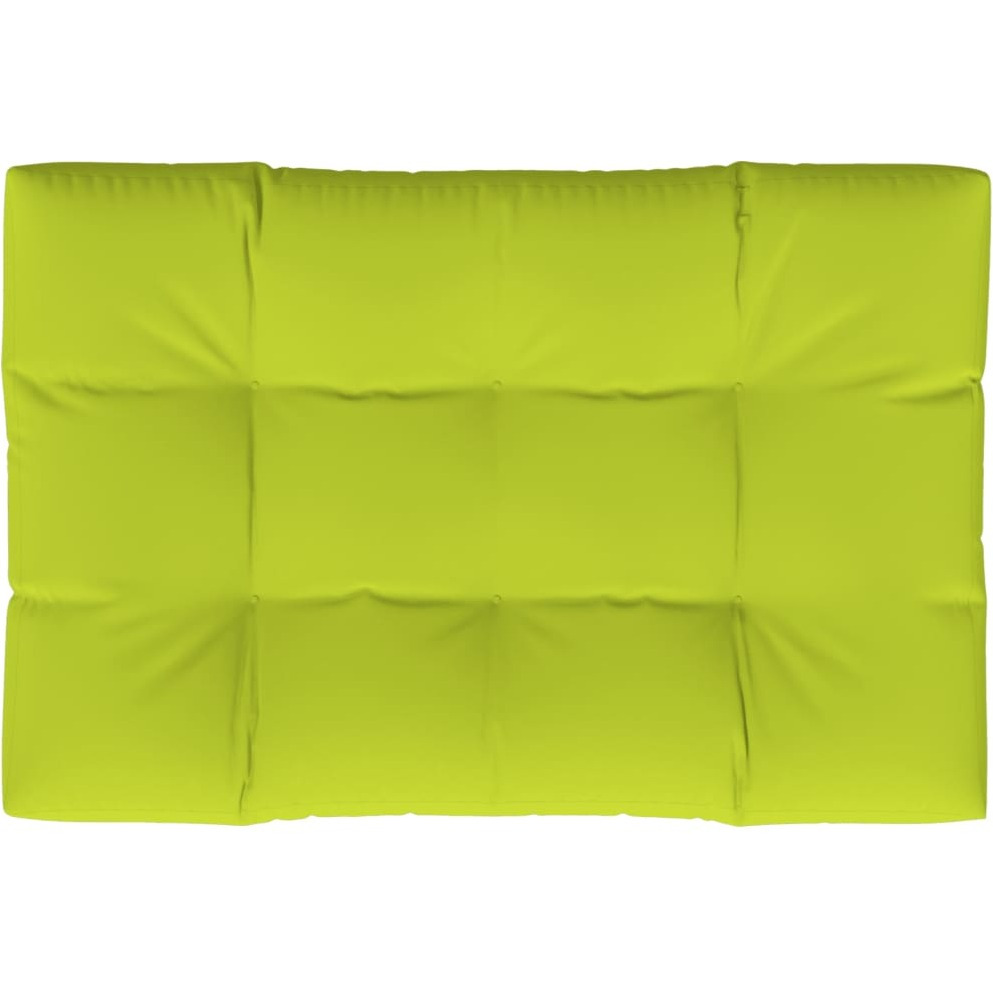 vidaXL Pallet Sofa Cushion Bright Green 47.2&quotx31.5&quotx3.9"