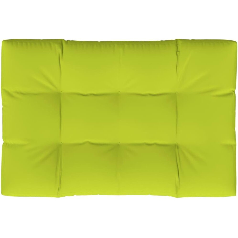 vidaXL Pallet Sofa Cushion Bright Green 47.2&quotx31.5&quotx3.9"