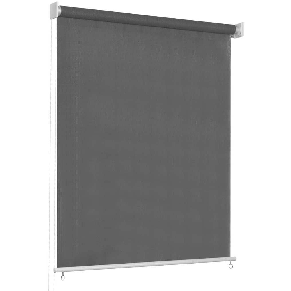 vidaXL Outdoor Roller Blind 31.5&quotx90.6" Anthracite